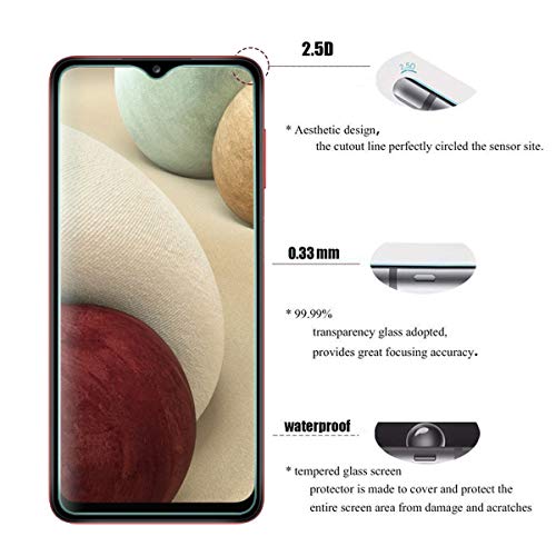 Samsung Galaxy A12/A32 5G Tempered Glass Screen Protector [2 Pack]