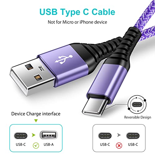 Samsung USB C Charger Cable - 3 Pack