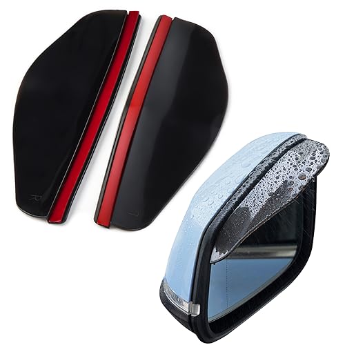 Car Rearview Mirror Rain Cover: Universal Wing Mirror