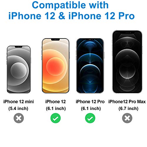 iPhone 12 & 12 Pro 4-Pack Tempered Glass Screen Protectors