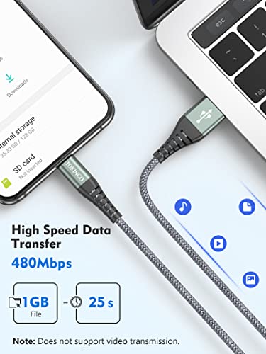 Fast USB-C Charger Cable - Compatible with Google, Huawei, Samsung