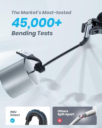 Fast Charging USB C Cable, 3-Pack (0.5+2+2m)