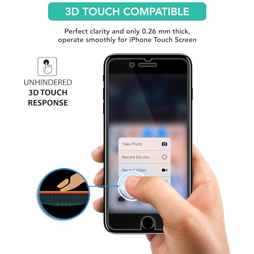 iSOUL Screen Protector for iPhone SE 3/2 and 6/6S