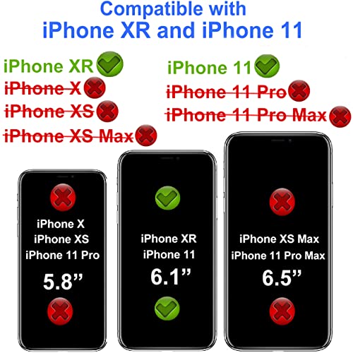 [3-Pack] iPhone 11 & XR Tempered Glass Screen Protector