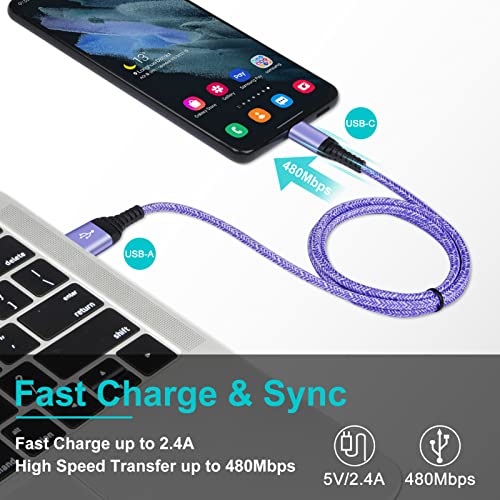 Samsung USB C Charger Cable - 3 Pack