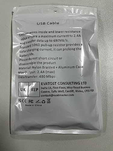 Fast Charging USB C Cable for Samsung, Huawei, Google