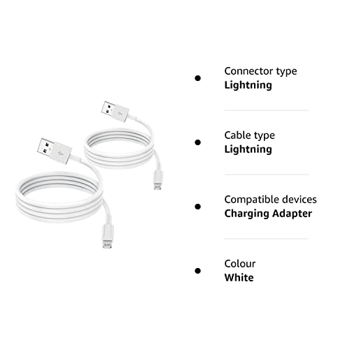 Apple MFi Certified 2-Pack Fast Charger Cable