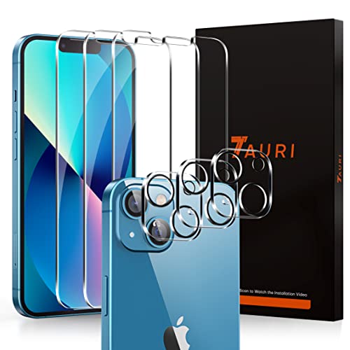 TAURI iPhone 13 Screen & Camera Protector Combo