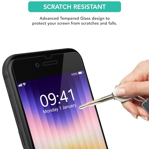 iSOUL Screen Protector for iPhone SE 3/2 and 6/6S