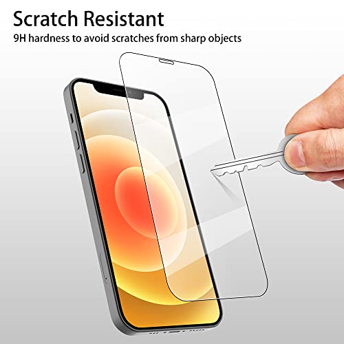 iPhone 12 & 12 Pro 4-Pack Tempered Glass Screen Protectors