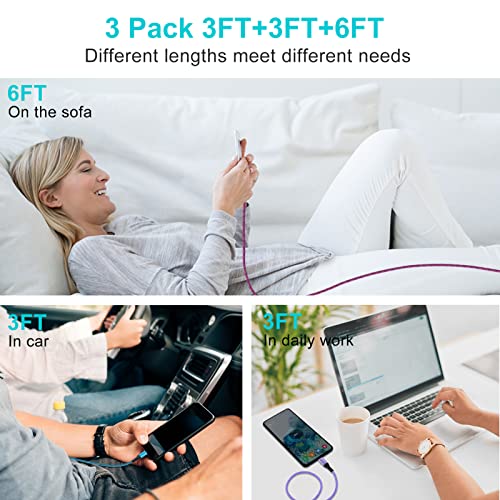 Samsung USB C Charger Cable - 3 Pack