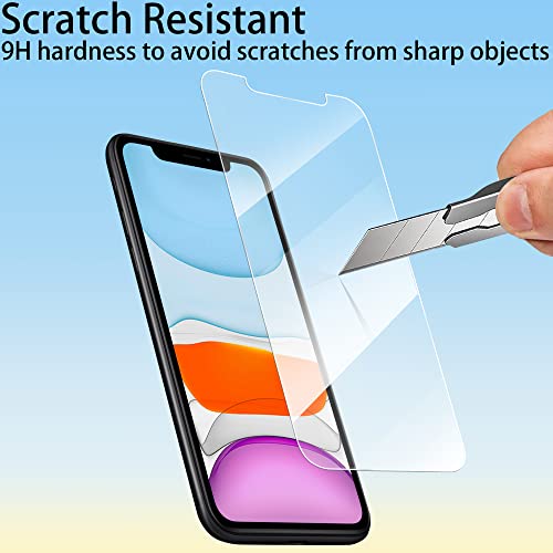 4-Pack Tempered Glass Screen Protector for iPhone 11/XR