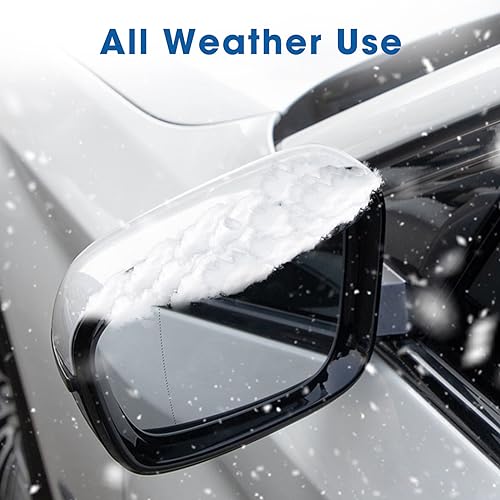 Car Rearview Mirror Rain Cover: Universal Wing Mirror