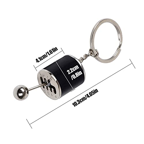 Car Shifter Keychain: Creative Auto Gear Model