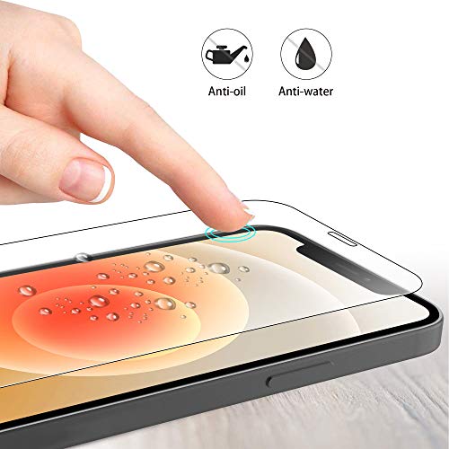 iPhone 12 & 12 Pro 4-Pack Tempered Glass Screen Protectors