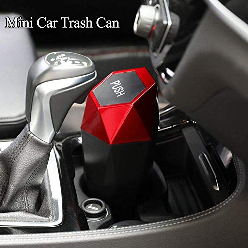 LILOVE Eco-friendly Car Trash Can Diamond Design