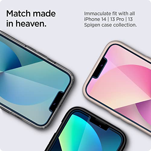 Spigen Tempered Glass Screen Protector - iPhone 14/13/13 Pro - 2 Pack