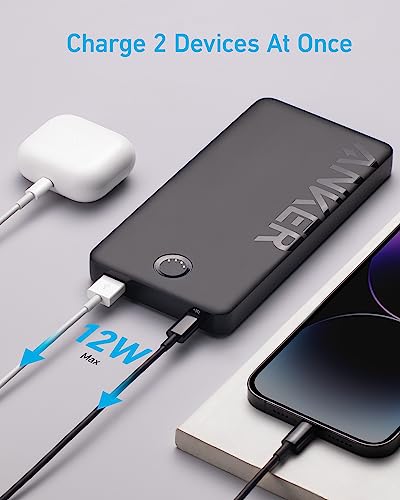 Anker Powerbank: 10,000mAh USB-C Power Bank for iPhones & Samsung