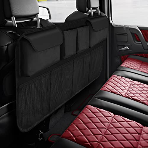 Car Trunk Organizer with 8 Pockets - Adjustable Straps