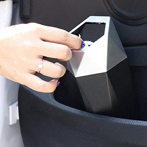 LILOVE Eco-friendly Car Trash Can Diamond Design