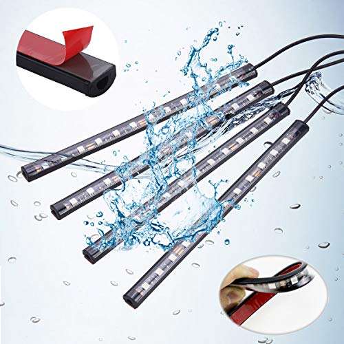 LED Car Interior Atmosphere Light Strip with Remote Control
