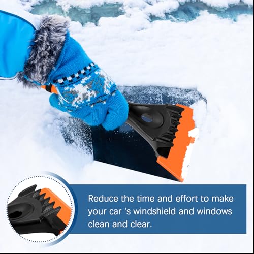 Cloudgrees Car Windshield Snow Brush with Foam Grip