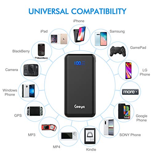 26,800mAh USB Power Bank - Portable Charger for Smartphones
