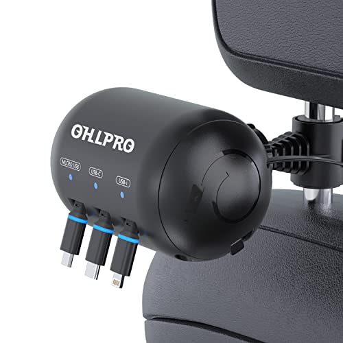 OHLPRO 3-in-1 Car Charging Station for All Phones