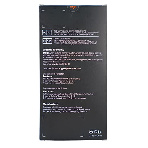 TAURI iPhone 13 Screen & Camera Protector Combo