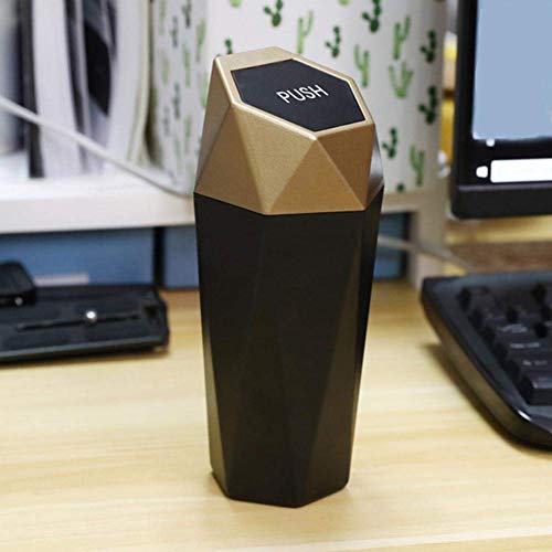 LILOVE Eco-friendly Car Trash Can Diamond Design