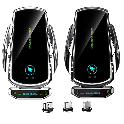 15W Wireless Car Charger - Auto Clamping, Air Vent Mount