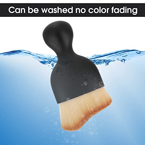 cobee Car Interior Cleaning Soft Brush - 2 Pack Car Cleaning Brushes Duster