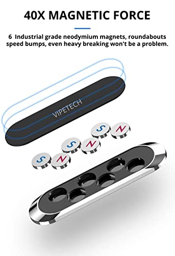 VIPETECH Magnetic Car Phone Holder for GPS in VAN