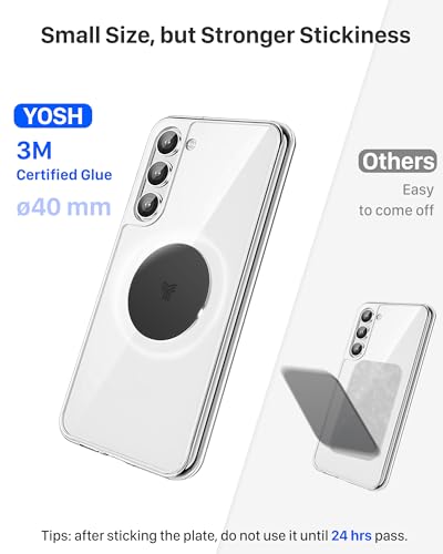 YOSH Magnetic Car Phone Mount for iPhone Samsung