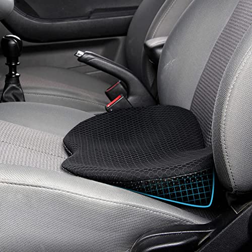 Livtribe Memory Foam Car Seat Cushion - Black
