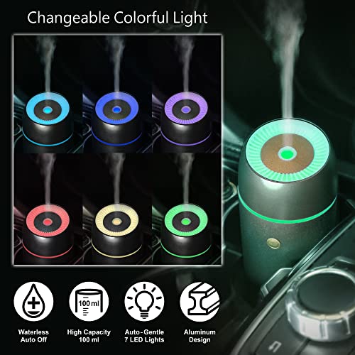 Earnest Living Car Air Freshener with Essential Oil Diffuser