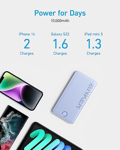 Anker USB-C Power Bank: High-Capacity 10,000mAh Charger