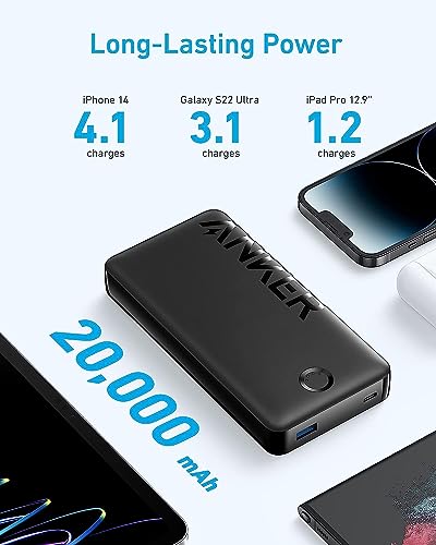 Anker Power Bank: 20K II Portable Charger, 20,000mAh