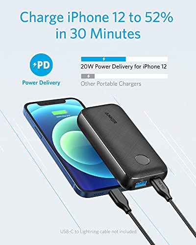 Anker PowerCore Portable Charger, 10000mAh with USB-C