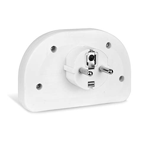 BazTechElectroS European Travel Adapter Plug - UK to EU Extension