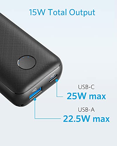 Anker PowerCore Portable Charger, 10000mAh with USB-C