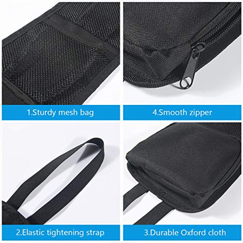 Car Seat Side Storage Bag with Drink Holder Pockets