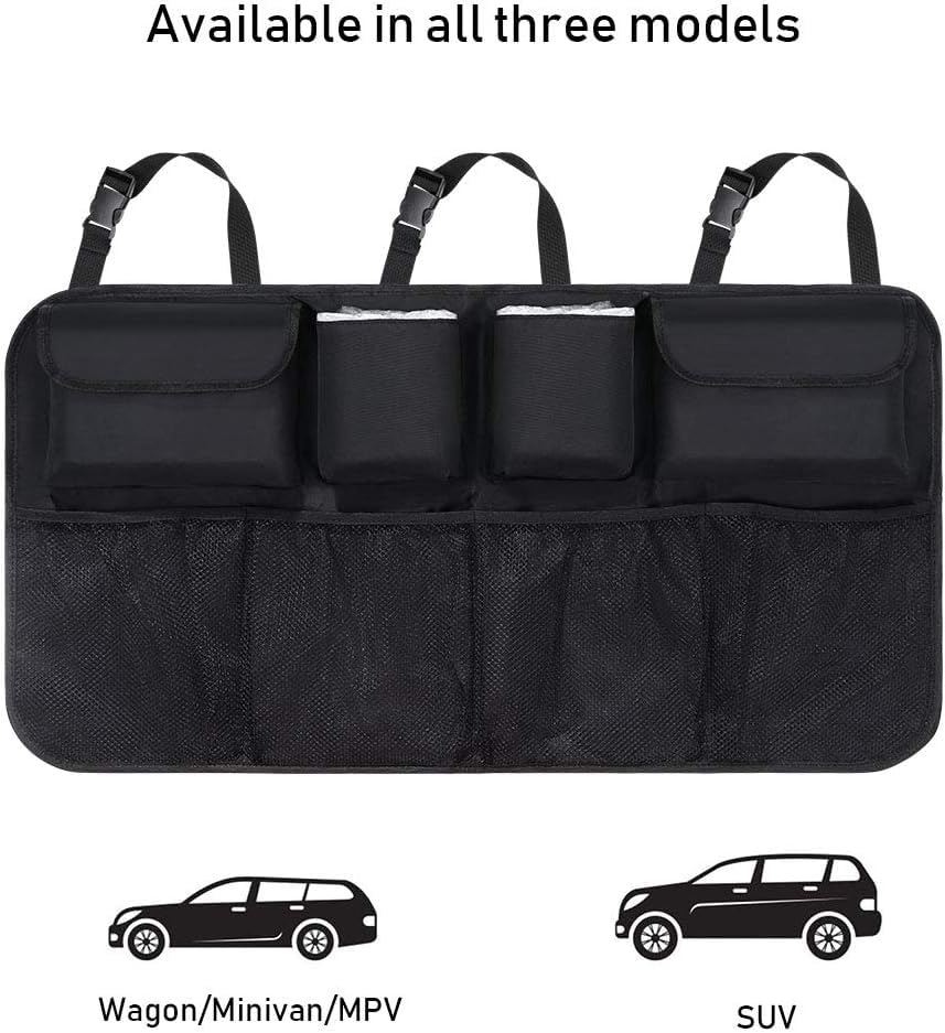 Car Backseat Organizer: Waterproof, Durable, Multi-Pocket Travel Storage