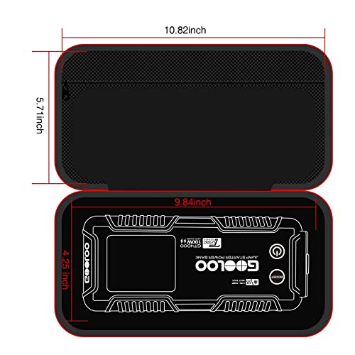 GOOLOO Jump Starter Hard Case for GT3000 GT4000 GT4000S