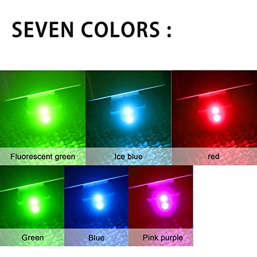 USB Car Ambient Lighting, Multicolor Button Control Interior Light
