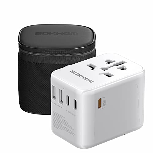 Universal Travel Adapter with USB C PD 30W