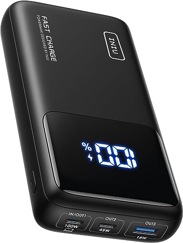 INIU 100W Power Bank: Portable Fast Charger for Gadgets