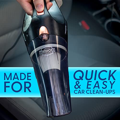 Portable Car Vacuum Cleaner Kit - Lightweight, Powerful Suction