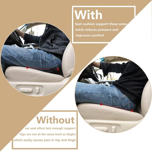Livtribe Memory Foam Car Seat Cushion - Black