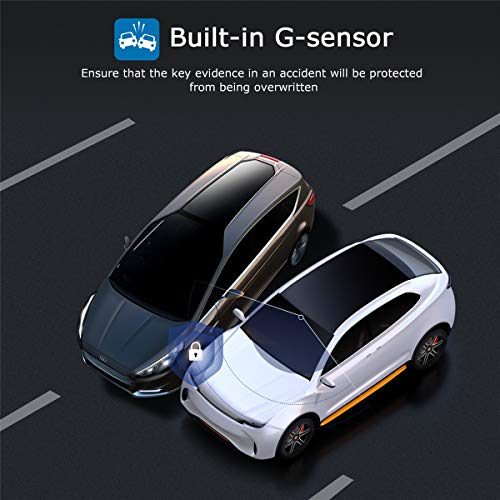 1080P Dash Cam with Wide Angle & Night Vision